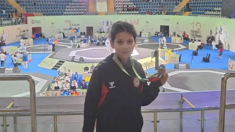 ملاك عزري تتوّج بذهبية Fujairah G2 وتواصل التألق الدولي