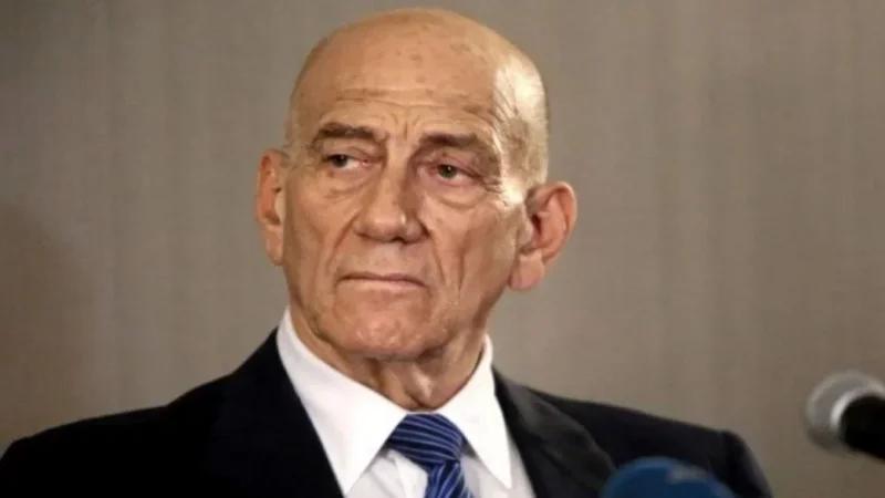 إيهود أولمرت: الإرهابيون اليهود يهاجمون الفلسطينيين بكراهية وعنف