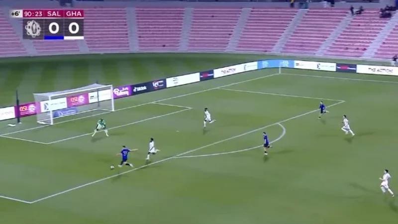 يوسف سنانة يسجل هدف فوز السيلية على الغرافة في الدوري القطري