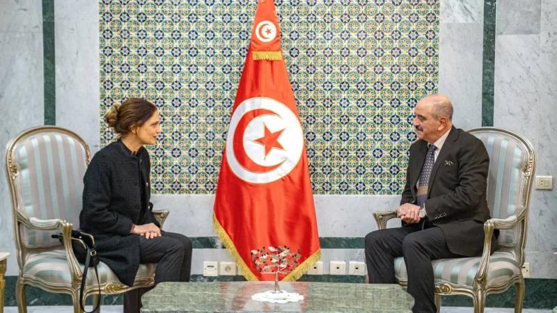 وزير الخارجية يلتقي الممثلة الإقليمية الجديدة لبنك أوروبا للاستثمار