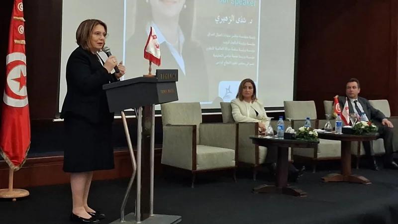 الزهيري: شاركتنا مع إتحاد المرأة تهدف لفتح أسواق مشتركة