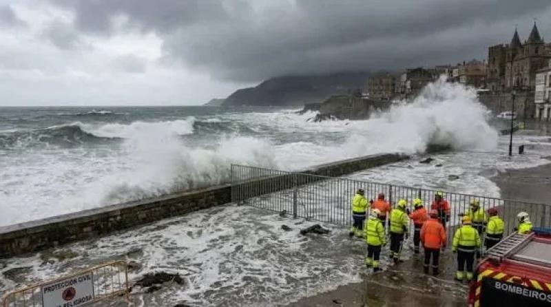Tempête Marta : pluies et vents violents en Espagne et au Portugal