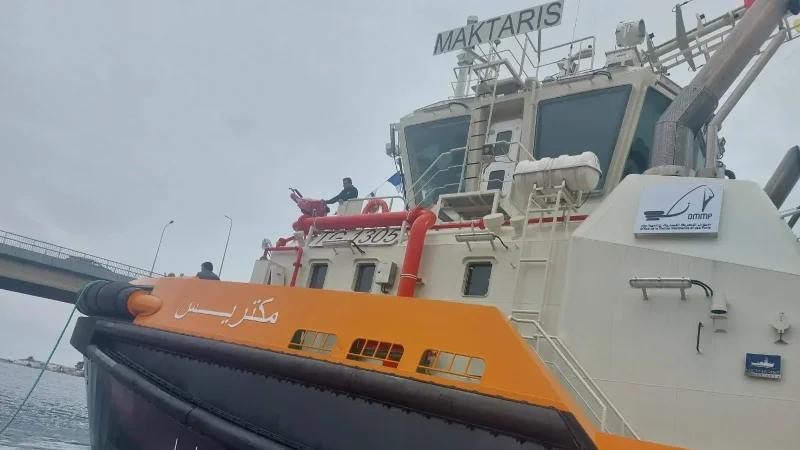 وصول الجرار البحري الخامس 'مكتريس' إلي ميناء بنزرت