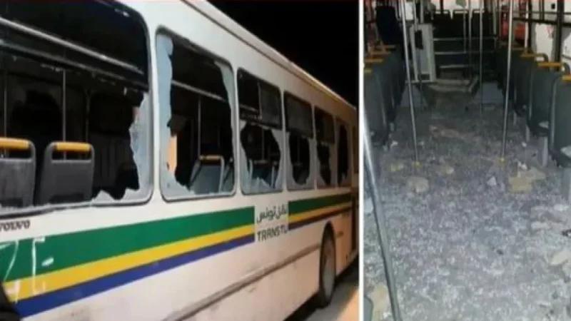تكسير بلور حافلة يجعلها غير صالحة للاستغلال..متى ينتهي العبث؟