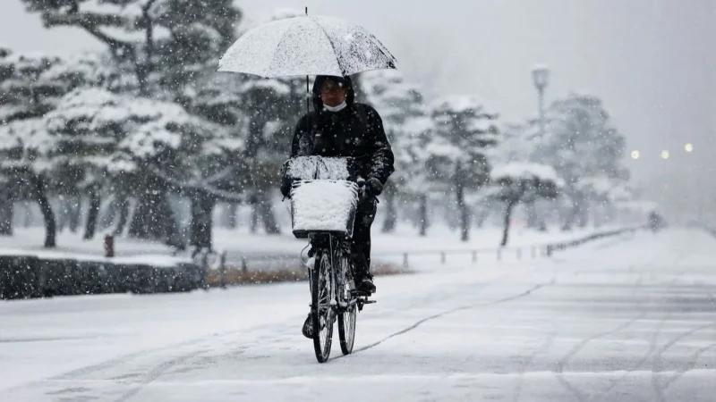 العواصف الثلجية في اليابان تودي بحياة 46 شخصا