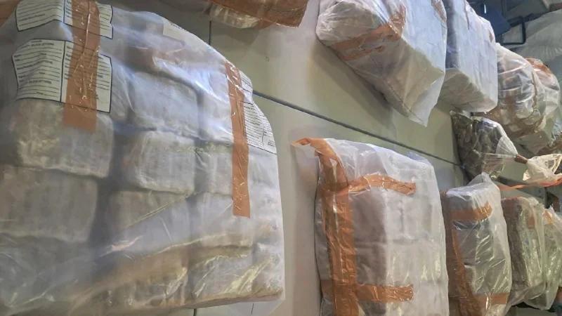 الحرس الوطني يعدم 538 كغ من المخدرات المحجوزة