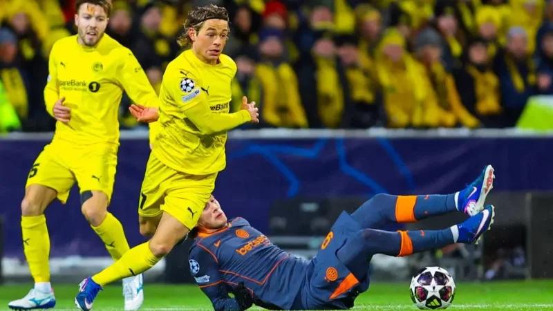 هزيمة قاسية لإنتر أمام بودو غليمت في دوري أبطال أوروبا