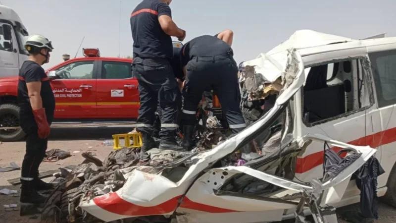 حيدرة: 6 جرحى في اصطدام 'لواج' بسيارة خفيفة