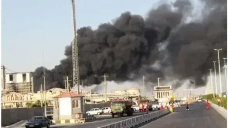 انفجارات قوية في غرب طهران