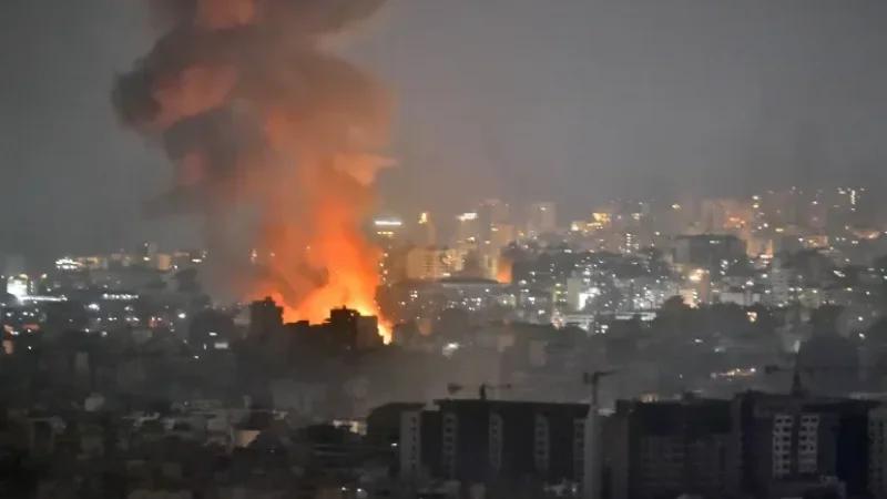 جيش الاحتلال يعلن قصف مراكز قيادة حزب الله ومخازن أسلحته في بيروت