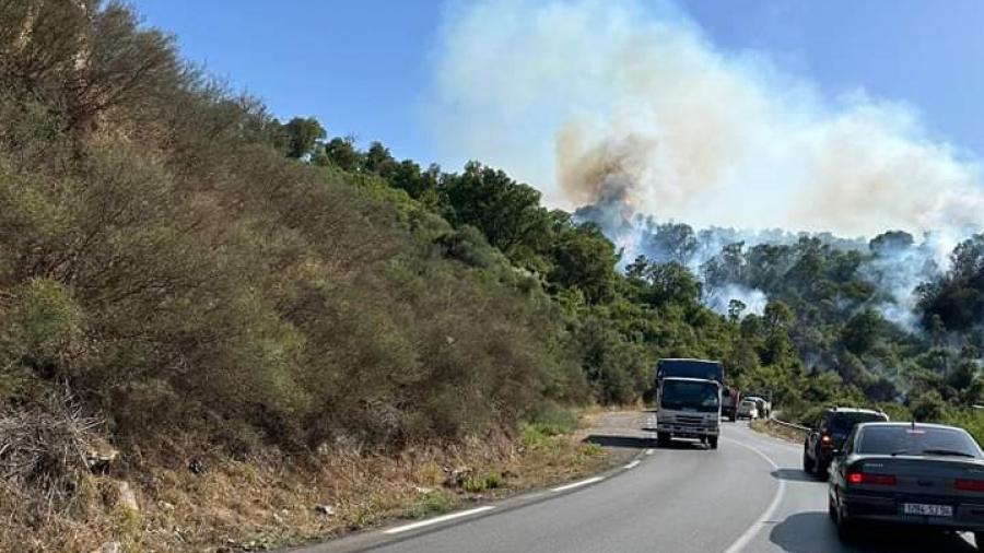 الجزائر: اندلاع الحرائق مجددا في بجاية والبويرة