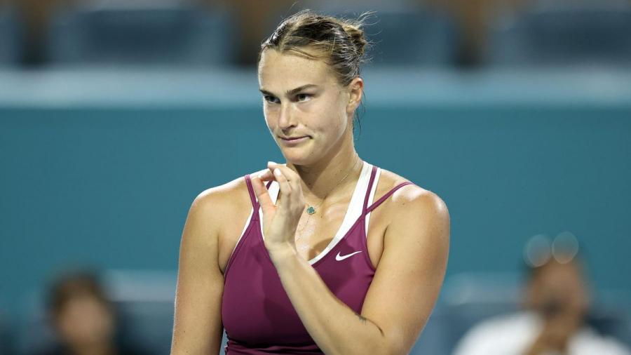 Tennis - Aryna Sabalenka: ''Le sport ne devrait pas être politisé...''