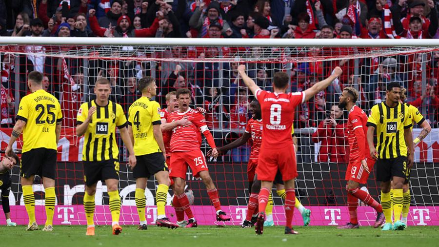 Bundesliga: Le Bayern domine Dortmund (4-2) et reprend la tête