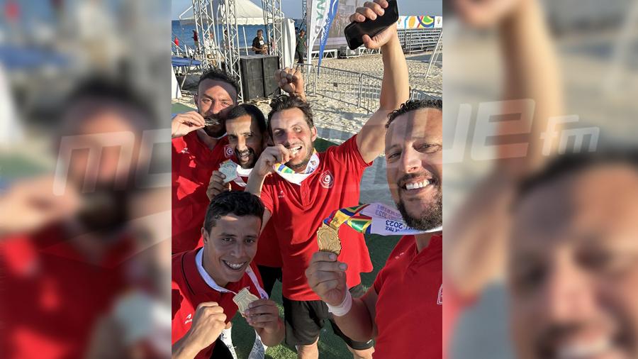 Beach handball: La Tunisie médaillée d'or