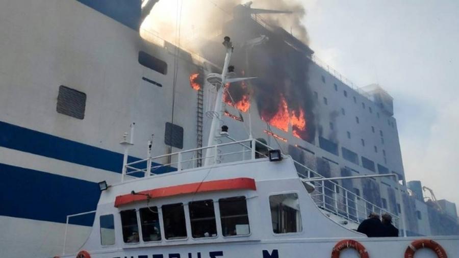 Italie: 177 personnes secourues à bord d'un ferry 