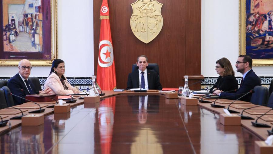 Ahmed Hachani se réunit avec Marouane Abassi et Sihem Namsia