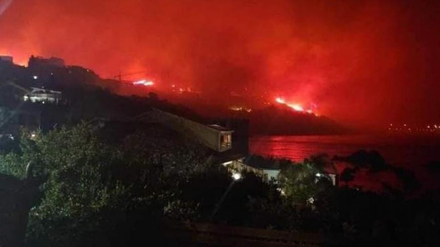 Algérie: Incendies massifs à Bejaïa 