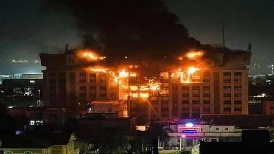 Égypte : La direction de sûreté d’Al Ismaïlia ravagé par un incendie