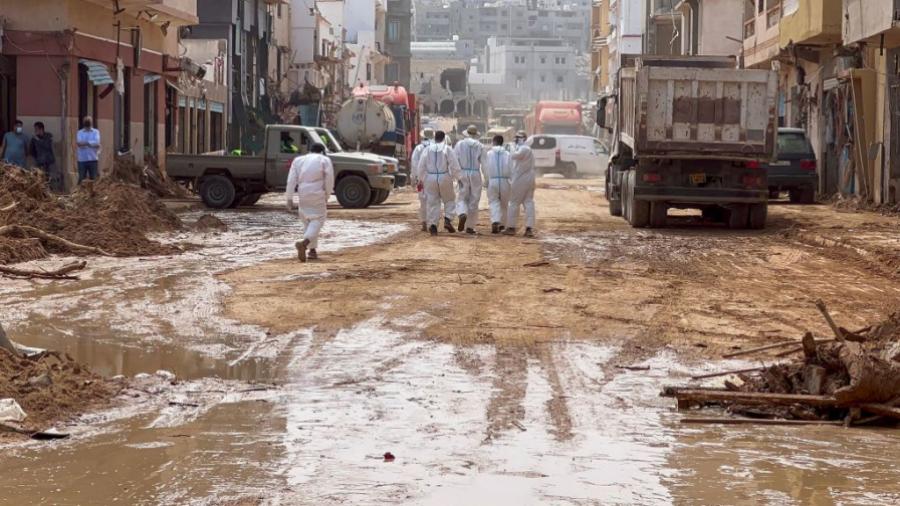 Inondations en Libye: Bilan d'intervention de la protection civile 