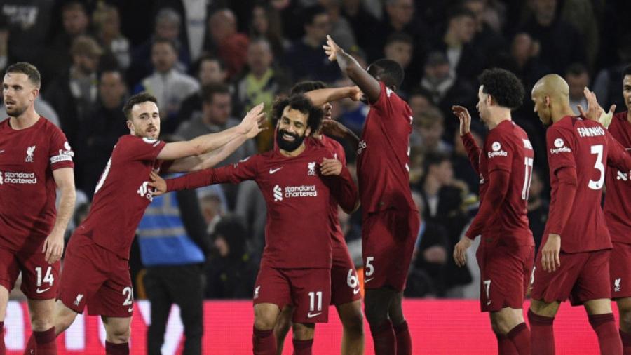 Premier league: Liverpool écrase Leeds