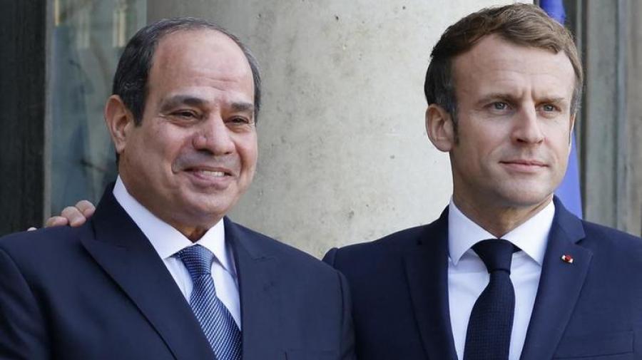 Macron rencontre Al Sissi au Caire, aujourd'hui