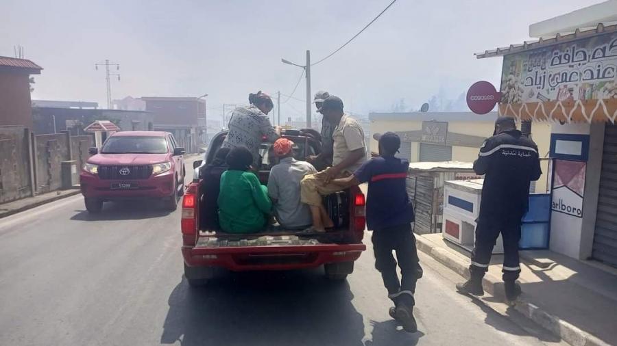 Incendies à Jendouba : Évacuation des habitants de Malloula