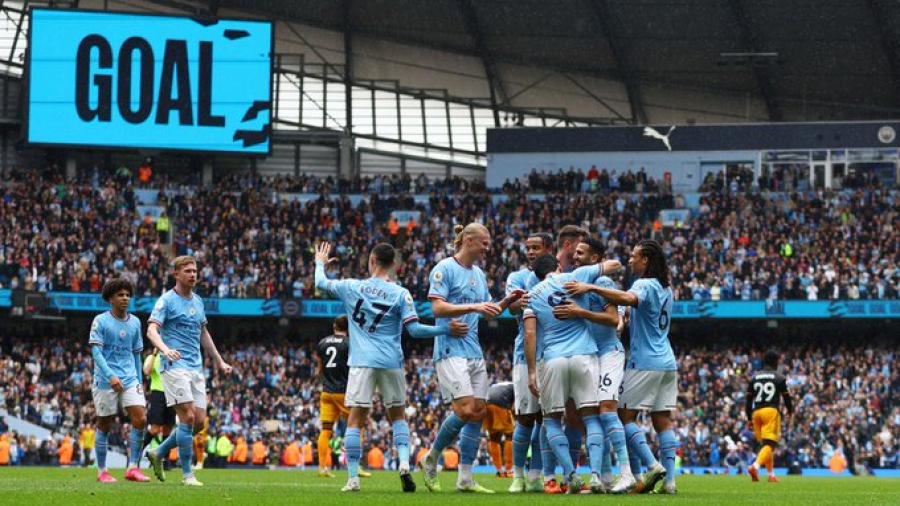 Premier League: Manchester City fait un pas de plus vers le titre