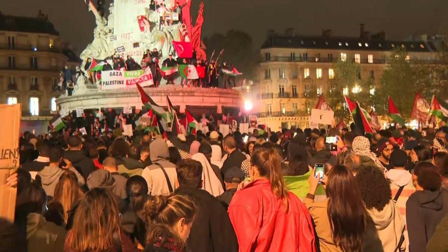 Paris: 15 mille participants à une manifestation de soutien à Gaza