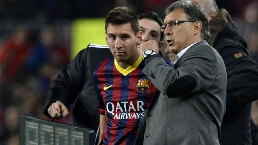 Retrouvailles entre Messi, Busquets et Tata Martino