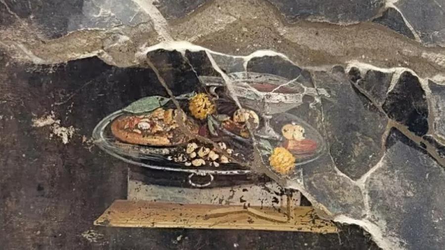 Un ''ancêtre'' de la pizza découvert dans les ruines de Pompéi ?