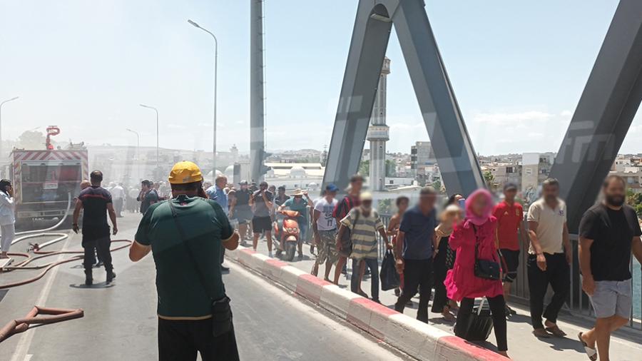 Le pont mobile de Bizerte rouvert pour...les piétons