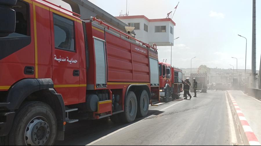 Bizerte: L'incendie à la salle des machines du pont mobile maîtrisé