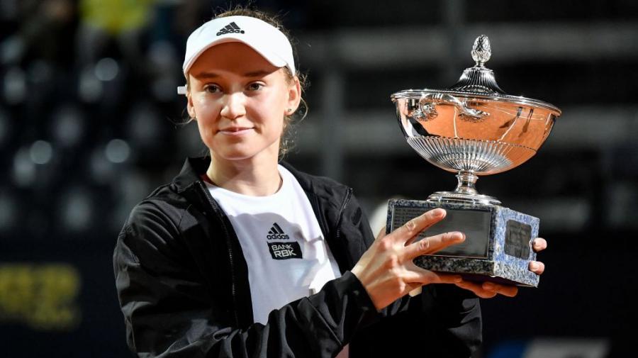 WTA: Après son sacre à Rome, Rybakina 4ème mondiale