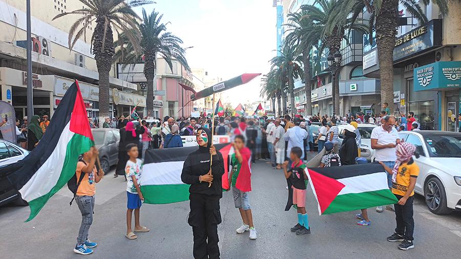 Sousse : Manifestation de soutien à la résistance palestinienne