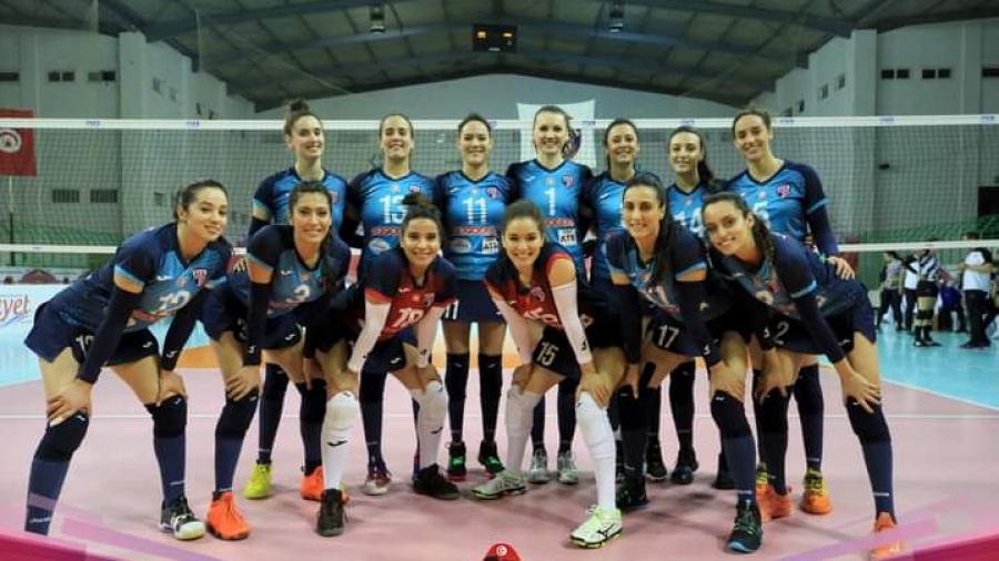 CAF Volley féminin: le CF Carthage troisième