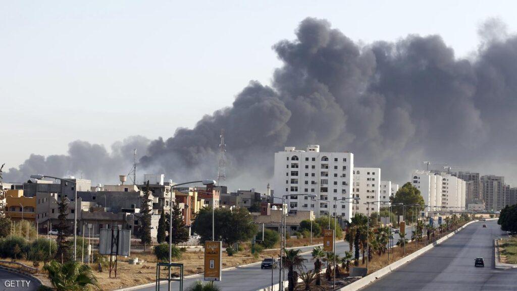 Libya-Fighting rages in Tripoli