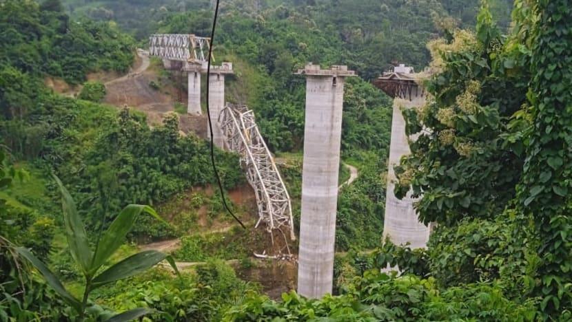 At least 26 killed as railway bridge collapses in India