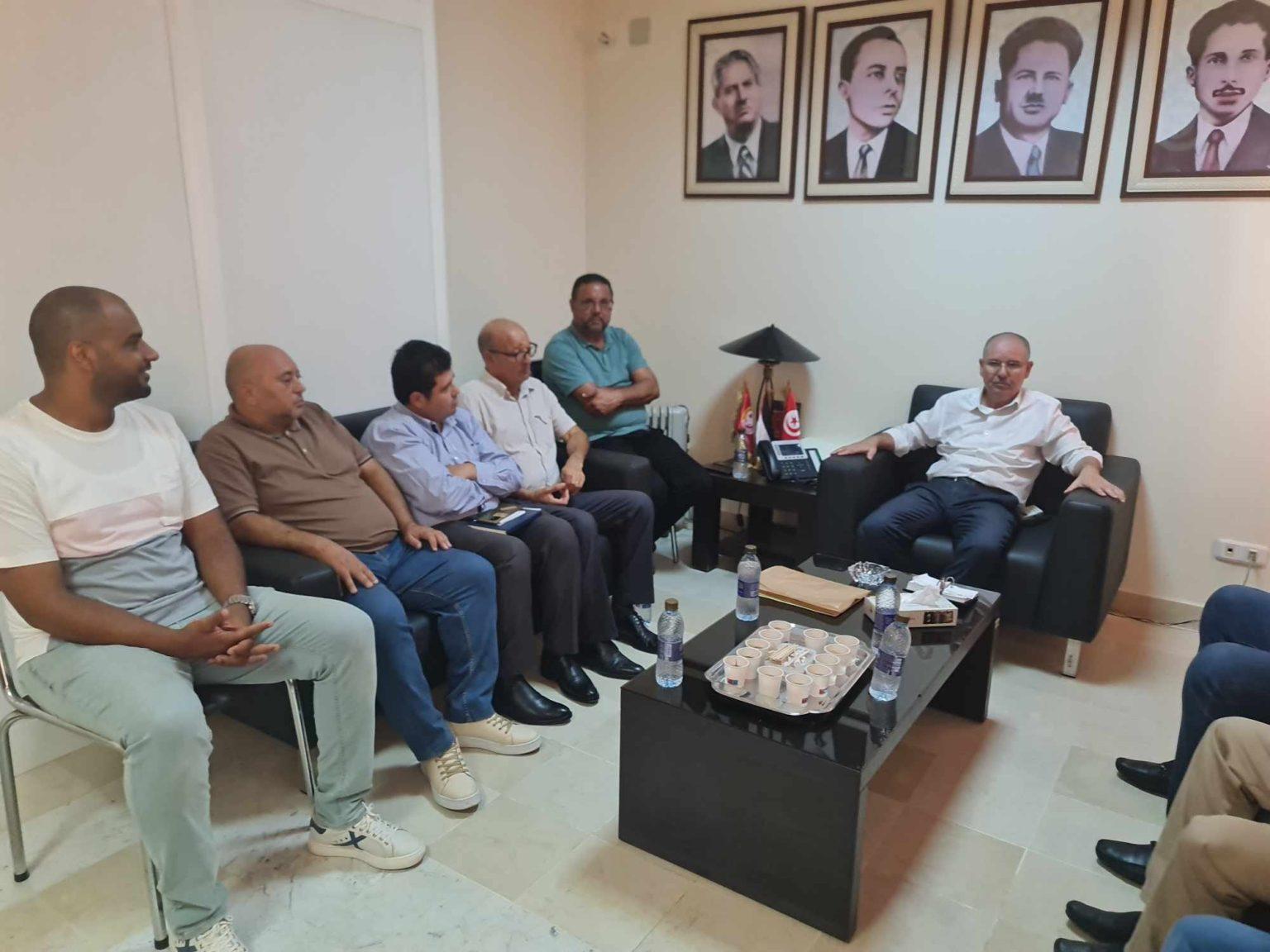 Tunisia-Taboubi receives members of executive office of General Transport Federation