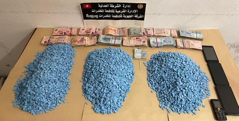 Tunisia-Sousse: Seizure of 15 thousand Ecstasy tablets