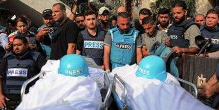 Gaza: 10,165 martyrs, including 48 journalists