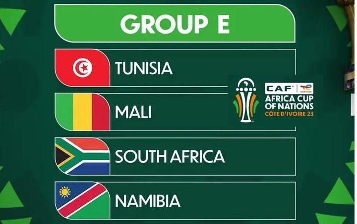 AFCON 2024 – Gr E: 3rd Tunisian opponent, South Africa reveals its list of 23