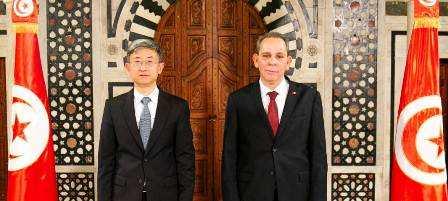 Tunisia – Hachani meets with Chinese ambassador in Tunis