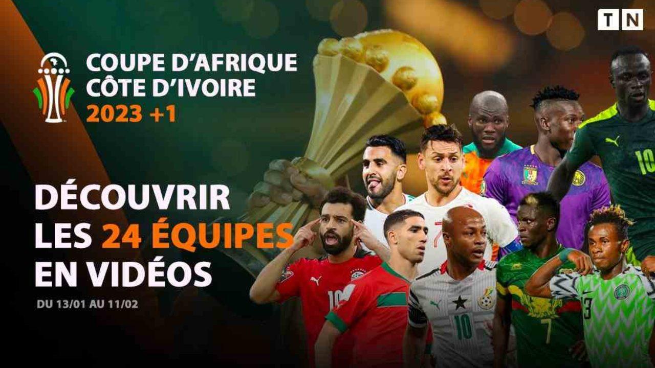 AFCON 2024: everything about calendar, groups, teams and results in videos