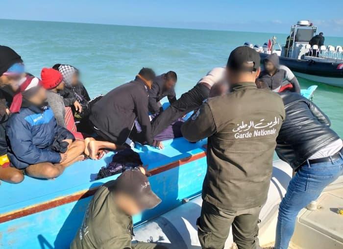 Tunisia-Clandestine migration -Sfax: Two bodies retrieved and 180 individuals rescued from waters