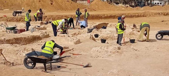 Tunisia-Sidi Mansour (Sfax): Discovery of Roman house and cemetery