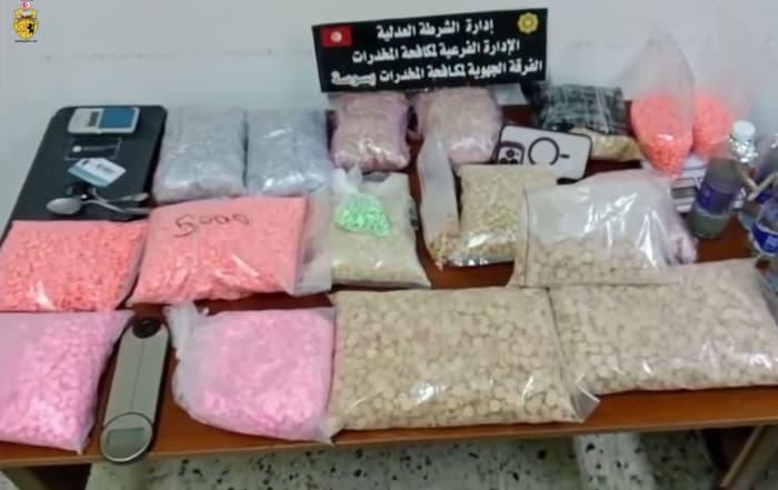 Tunisia-In major police operation in Sousse: Seizure of 50,000 narcotics tablets