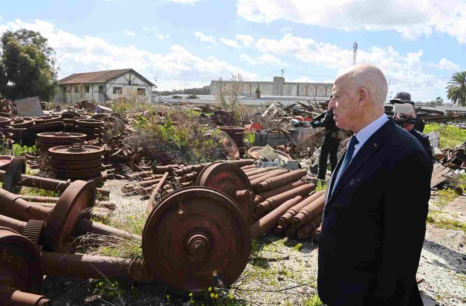 Tunisia-Surprise visit by President Kais Saied to transport infrastructure