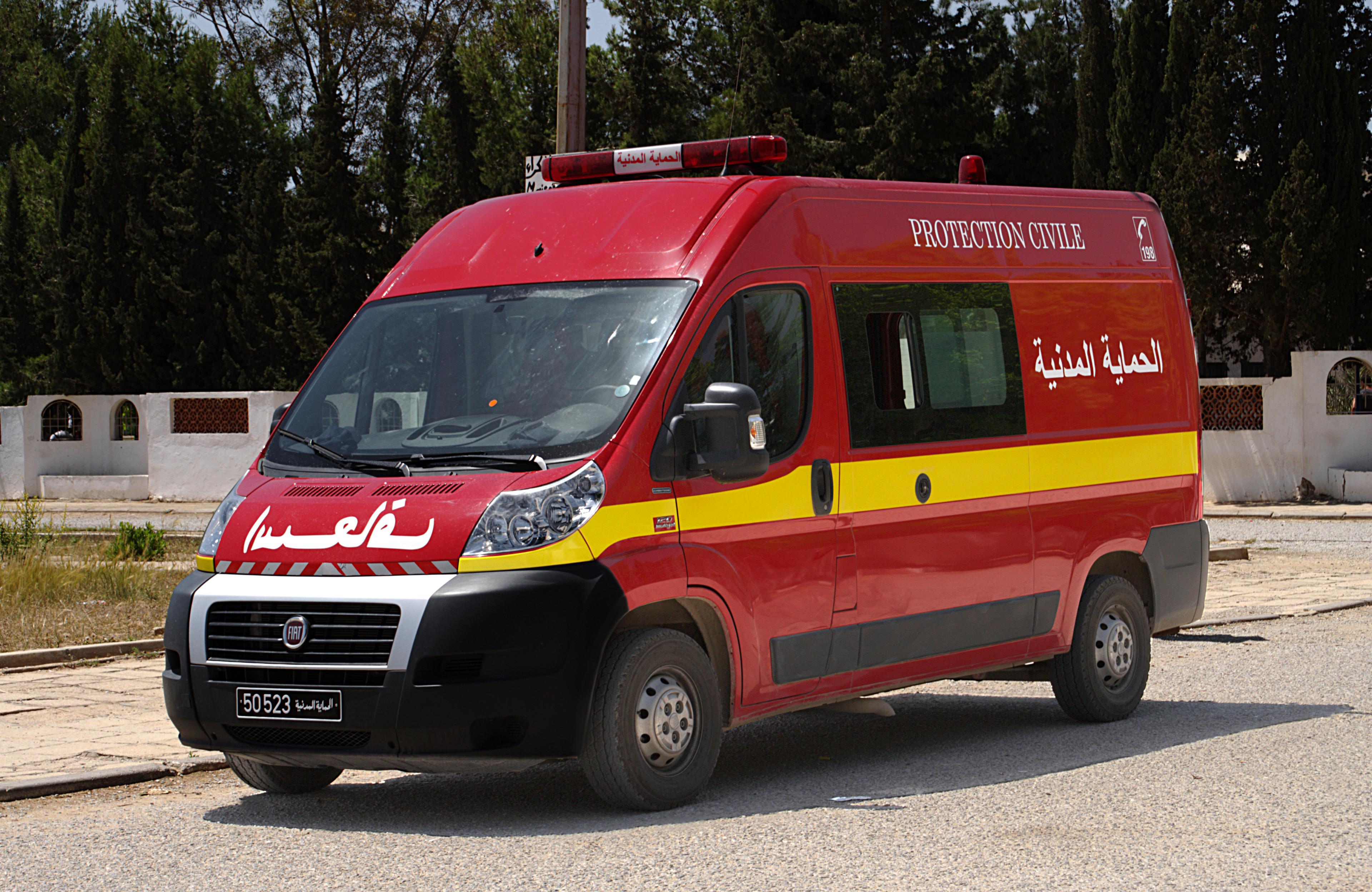 Tunisia-Civil protection: 591 interventions registered during last 48 hours