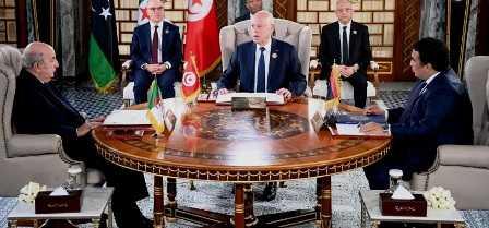 Tunisia – Holding of 1st consultative meeting between Tunisian, Algerian and Libyan presidents