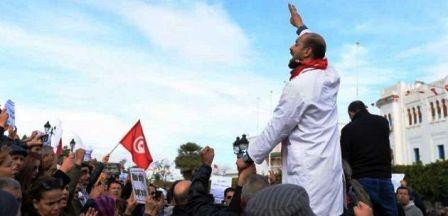 Tunisia – Sfax: Primary school teachers with education science degrees protest